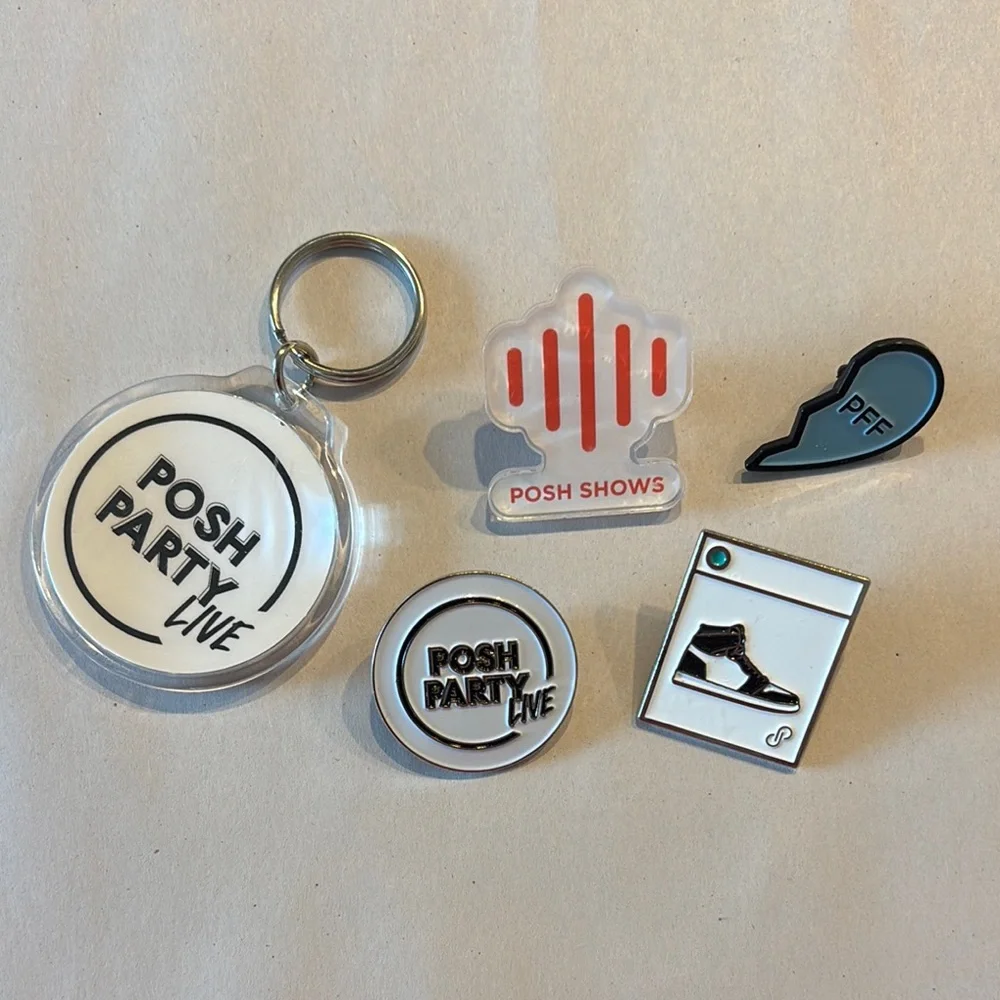 Poshmark Pins & Keychain - Picture 2 of 5